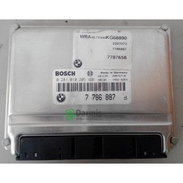 CENTRALITA DE MOTOR, BMW 320, 0 281 010 205, 0281010205, 28RTE718, EDC 15M-6.1, 7 786 887, 7786887 