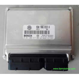 CENTRALITA DE MOTOR, VW PASSAT, 0 261 206 317, 0261206317, 26SA6061, ME 7.5, BENZIN 0003, 8D0 906 018 R, 8D0906018R