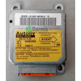 CENTRALITA DE AIRBAG, PEUGEOT 206, 550 54 15 00, 550541500, AM, 9636894080, POUR T1