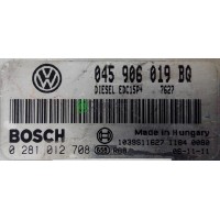 INMO OFF!!, CENTRALITA DE MOTOR, SEAT IBIZA, 0 281 012 708, 0281012708, 1039S11627, EDC15P+ 7627, 045 906 019 BQ, 045906019BQ