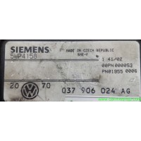 CENTRALITA DE MOTOR, VOLKSWAGEN GOLF, 5WP4158, 037 906 024 AG, 037906024AG, 00PN000053, PN01955 0006