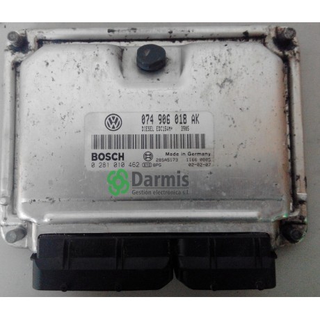 INMO OFF, CENTRALITA DE MOTOR, VW GOLF, 0 281 010 651, 0281010651, EDC15VM+ 3350, 038 906 012 FB, 038906012FB