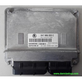 CENTRALITA DE MOTOR, SKODA FABIA, 5WP44199 07, 5WP4419907, BENZIN SIMOS 3PA SJ4A, 047 906 033 C, 047906033C