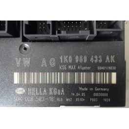 CENTRALITA CONFORT, VOLKSWAGEN TOURAN, 5DK 008 583-18, 5DK00858318, 1K0 959 433 AK, 1K0959433AK