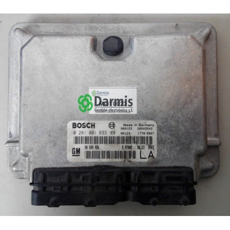 CENTRALITA DE MOTOR, OPEL SINTRA, 0 281 001 637, 0281001637, 28SA3540, EDC 15M1-7.1, 90 569 337 LC, 90569337LC