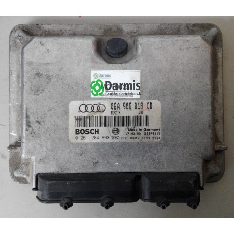 CENTRALITA DE MOTOR, AUDI A3, 0 261 204 993, 0261204993, 26SA6115, M 3.8.5, M 3.8.5 BENZIN VO1, 06A 906 018 CD, 06A906018CD 