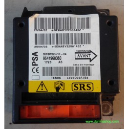 CENTRALITA DE AIRBAG, CITROEN C5, MRSC/G3I/10-X4, L3L2D25A7E8, 5EKABY2258143Z, 96 419 683 80, 9641968380