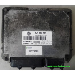 CENTRALITA DE MOTOR, VW LUPO, 5WP4331 04, 5WP433104, ER SME 907606 R001 2124, MOTORSTEUERUNG 7023, 047 906 027, 047906027
