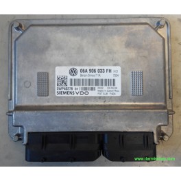 CENTRALITA DE MOTOR, AUDI A3, 5WP40278 01, 5WP4027801, FST SJ8 F404, BENZIN SIMOS 7.1A, 06A 906 033 FH, 06A906033FH