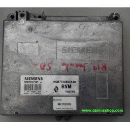 CENTRALITA DE MOTOR, RENAULT 19, S101728101 D, S101728101D, BVM, HOM 7700851755, HOM7700851755, 7700863556