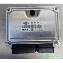 CENTRALITA DE MOTOR, VW PASSAT, 0 281 011 201, 0281011201, EDC 15P+ 22.3.2, EDC15P+ 4898, 038 906 019 KE, 038906019KE