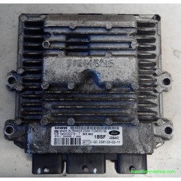 CENTRALITA DE MOTOR, FORD FIESTA, 5WS40027K-T, 5WS40027KT, SID802, 2S6A-12A650-BL, 2S6A12A650BL, 1BSF J38AC