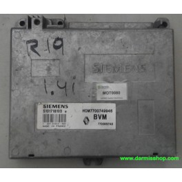CENTRALITA DE MOTOR, RENAULT 19, S101718103 B, S101718103B, BVM, HOM 7700749946, HOM7700749946, 7700862148