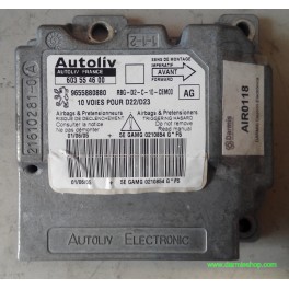 CENTRALITA DE AIRBAG, PEUGEOT 407, 603 55 46 00, 603554600, AG, 9655880880, RBG-D2-C-10-CEM00
