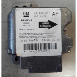 CENTRALITA DE AIRBAG, OPEL ASTRA, 5WK4 168, 5WK4168, 1923594, 90 520 841 AF, 90520841AF, 90520841