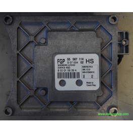 CENTRALITA DE MOTOR, OPEL ASTRA H, 5WK9 460, 5WK9460, 8 02 01 06 39 4, SIMTEC75.5, 55 567 114 HS, 55567114HS, S 07 004 02