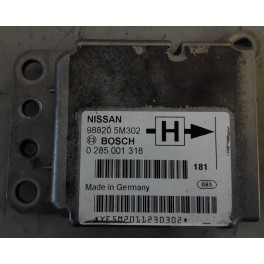 CENTRALITA DE AIRBAG, NISSAN ALMERA, 0 285 001 318, 0285001318, AB 8.1, 98820 5M302, 988205M302