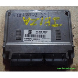 CENTRALITA DE MOTOR, SEAT IBIZA, 5WP40196 05, 5WP4019605, SIMOS3PE4729, SIMOS 3PE 4729, 03E 906 033 P, 03E906033P