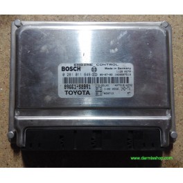 CENTRALITA DE MOTOR, TOYOTA YARIS, 0 281 011 649, 0281011649, 1039S07519, EDC 15C9-6.1, 89661-52891, 8966152891