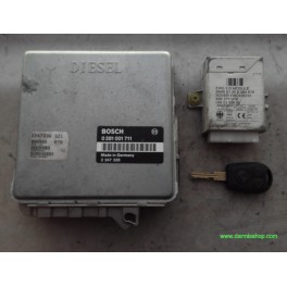INSTALAR Y ARRANCAR, CENTRALITA DE MOTOR, BMW 318, 0 281 001 711, 0281001711, EDC 1.3.1, 2 247 335, 
