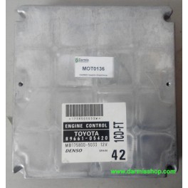 CENTRALITA DE MOTOR, TOYOTA AVENSIS T22, MB175800-5033, MB1758005033, 1CD-FT, 89661-0542, 8966105420