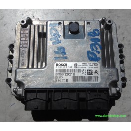 CENTRALITA DE MOTOR, CITROEN C4, 0 281 013 332, 0281013332, 1039S18944, EDC 16C34-4.11, 96 642 575 80, 9664257580, 9653958980
