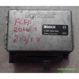 CENTRALITA DE MOTOR, ALFA ROMEO 75, 0 261 200 063, 0261200063, ML 3.3