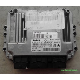 CENTRALITA DE MOTOR, PEUGEOT 207, 0 281 012 467, 0281012467, EDC 16C34-2.10, 96 622 124 80, 9662212480, 9653958980