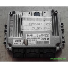 CENTRALITA DE MOTOR, PEUGEOT 307, 0 281 011 634, 0281011634, 1039S09919, EDC 16C34-2.10, 96 603 241 80, 9660324180, 9653958980