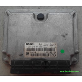 CENTRALITA DE MOTOR, OPEL VECTRA B, 0 281 010 271, 0281010271, 28SA4797, EDC 15M1-7.8, 24 417 196, 24417196, B01018, PG