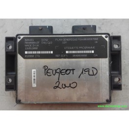 CENTRALITA DE MOTOR, PEUGEOT 206, R04080015F, 80845G, DWLC12, DCN2, 9639587680 OR, 9639587680, 9640899880 OA, 9640899880
