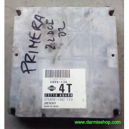 CENTRALITA DE MOTOR, NISSAN PRIMERA, 275800-1362, 2758001362, 5800-136, 5800136, 4T, 23710 AU600, 23710AU600