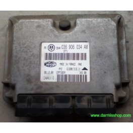 CENTRALITA DE MOTOR, VW GOLF, 61600.518.11, 6160051811, IAW4LVG, IAW4LV.G, 036 906 034 AM, 036906034AM