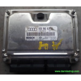 CENTRALITA DE MOTOR, AUDI A4, 0 281 011 036, 0281011036, 28SA5652, EDC 15P+ 22.3.2, EDC15P+ 1519, 038 906 019 JL, 038906019JL