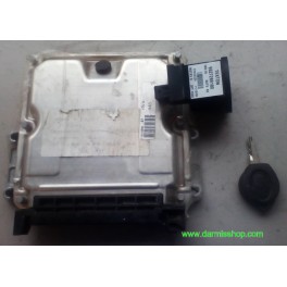 INSTALAR Y ARRANCAR, CENTRALITA DE MOTOR, PEUGEOT 206, 0 281 010 767, 0281010767, EDC 15C2-6.1, 96 435 249 80