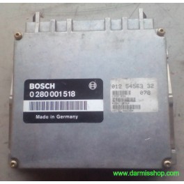 CENTRALITA DE MOTOR, MERCEDES CLASE S - W140, 0 280 001 518, 0280001518, LH 4.1, 012 545 63 32, 0125456332