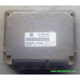 CENTRALITA DE MOTOR, VW LUPO, 5WP4331 02, 5WP433102, MOTORSTEUERUNG 7023, 047 906 027, 047906027