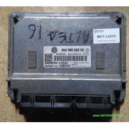 CENTRALITA DE MOTOR, SEAT ALTEA, 5WP40371 04, 5WP4037104, SIMOS71A, SIMOS 7.1A, 06A 906 033 HE, 06A906033HE