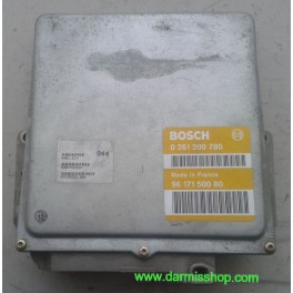 CENTRALITA DE MOTOR, PEUGEOT 106, 0 261 200 780, 0261200780, MA 3.0, 96 171 500 80, 9617150080