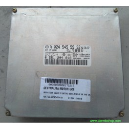 CENTRALITA DE MOTOR, MERCEDES CLASE S - W220, 0 261 204 918, 0261204918, 26RT0000, ME 2.0, A 024 545 59 32, A0245455932