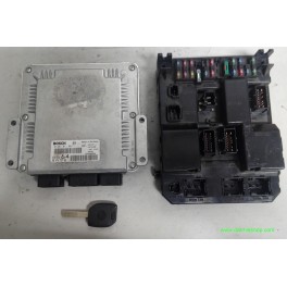 INSTALAR Y ARRANCAR, CENTRALITA MOTOR Y BSI, PEUGEOT 307, 0 281 011 081, 96 474 727 80, 0281011081, 9647472780, EDC 15C2-11.1